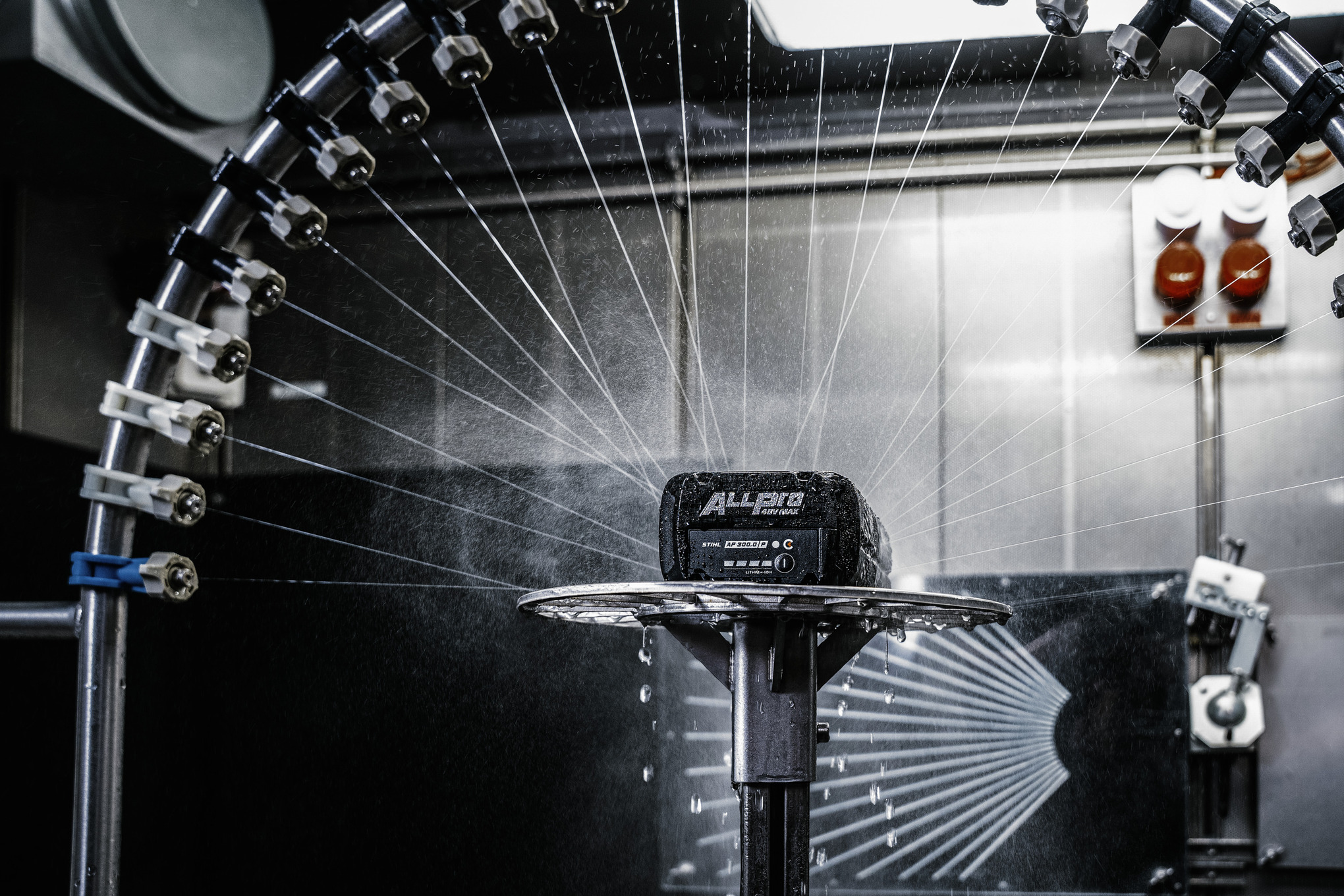 Utveckling och testning av STIHL ALLPRO-batterier 