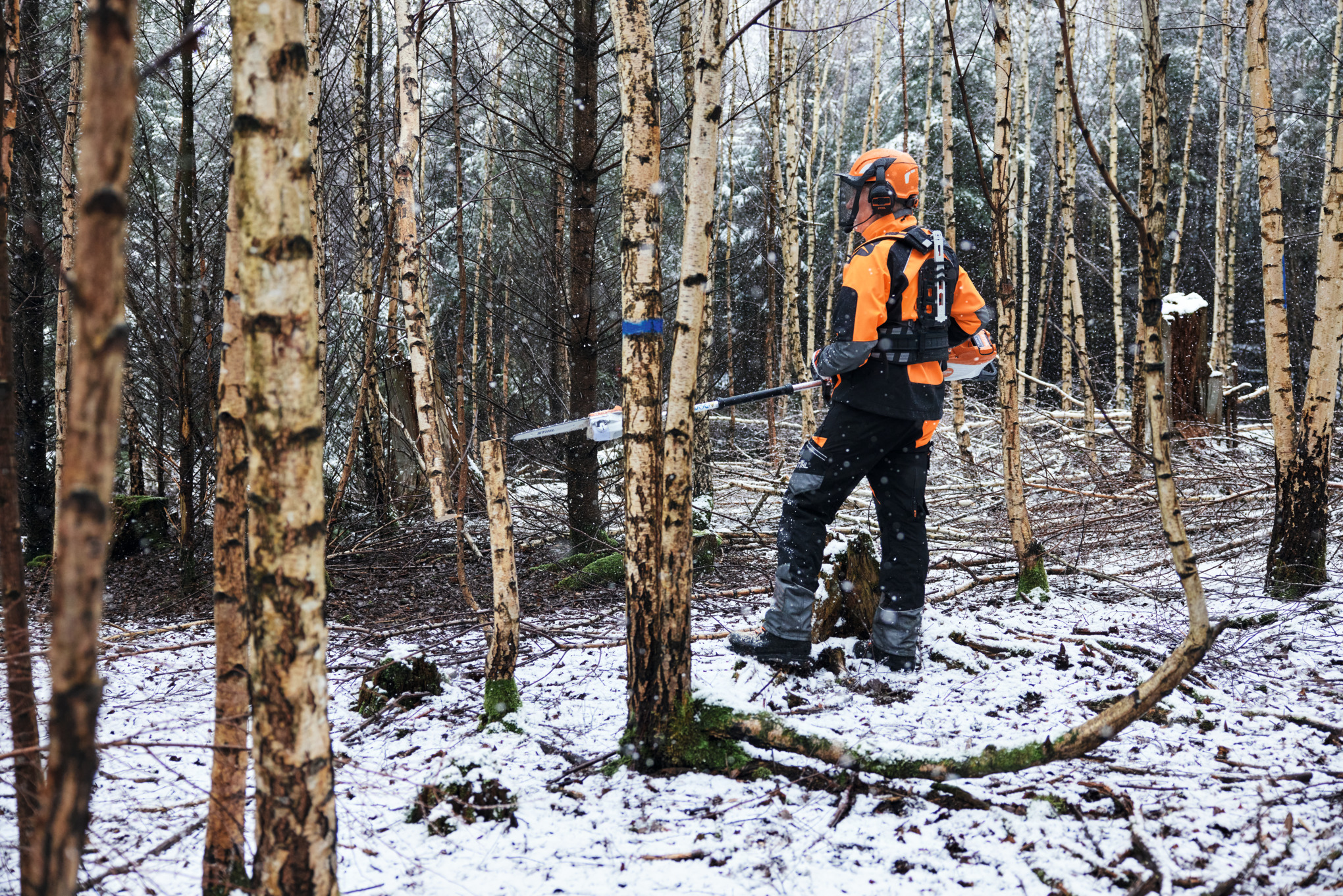 ADVANCE X-TREEm HT skogssele för arbete med STIHL HTA 150