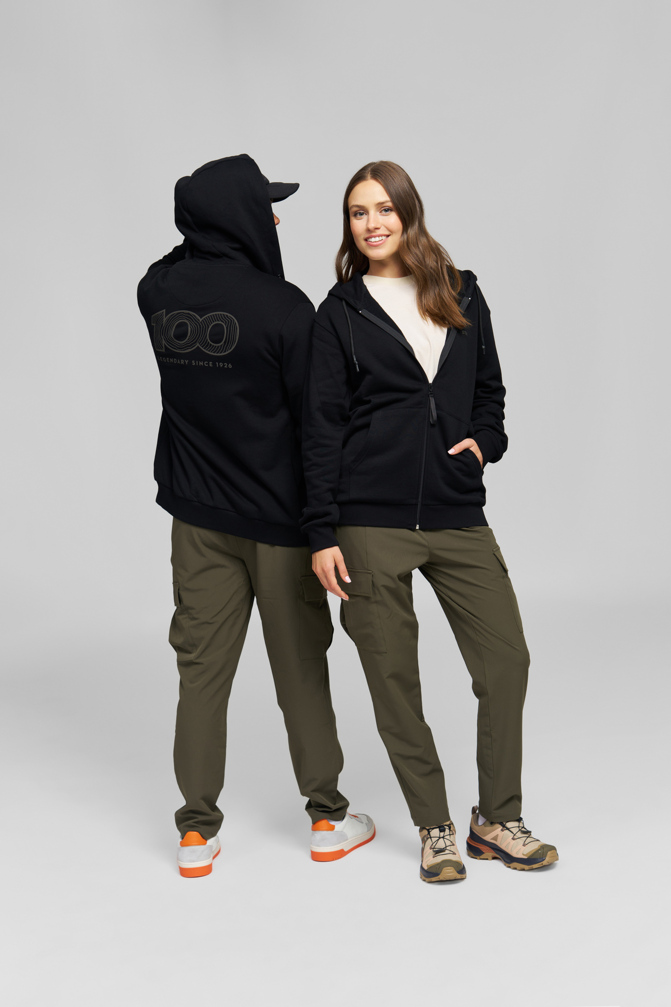 Hoodiejacka STIHL 100 REFLEKTERANDE svart