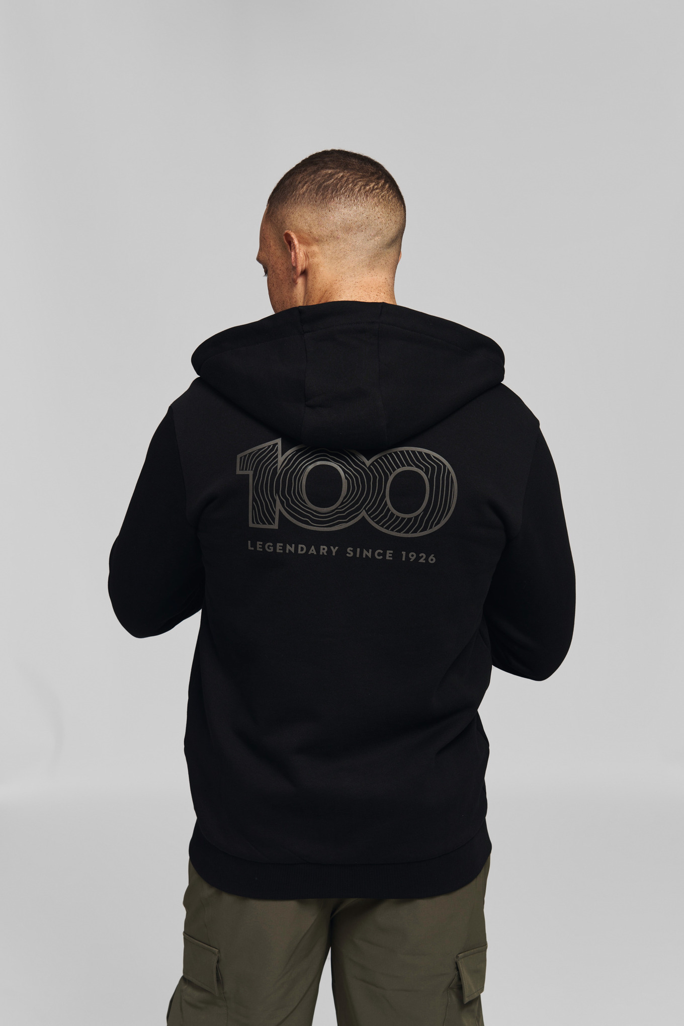 Hoodiejacka STIHL 100 REFLEKTERANDE svart