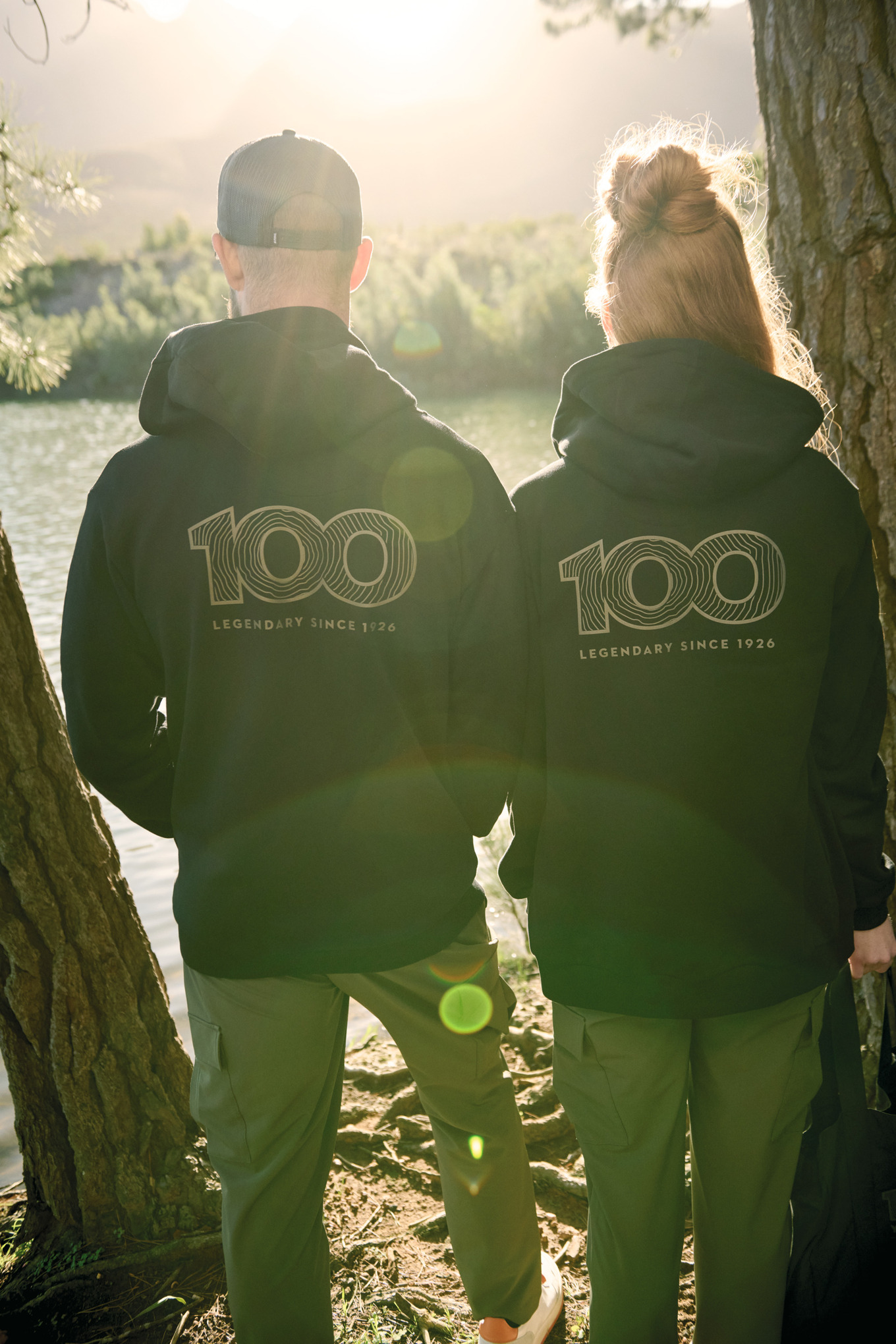 Hoodiejacka STIHL 100 REFLEKTERANDE svart