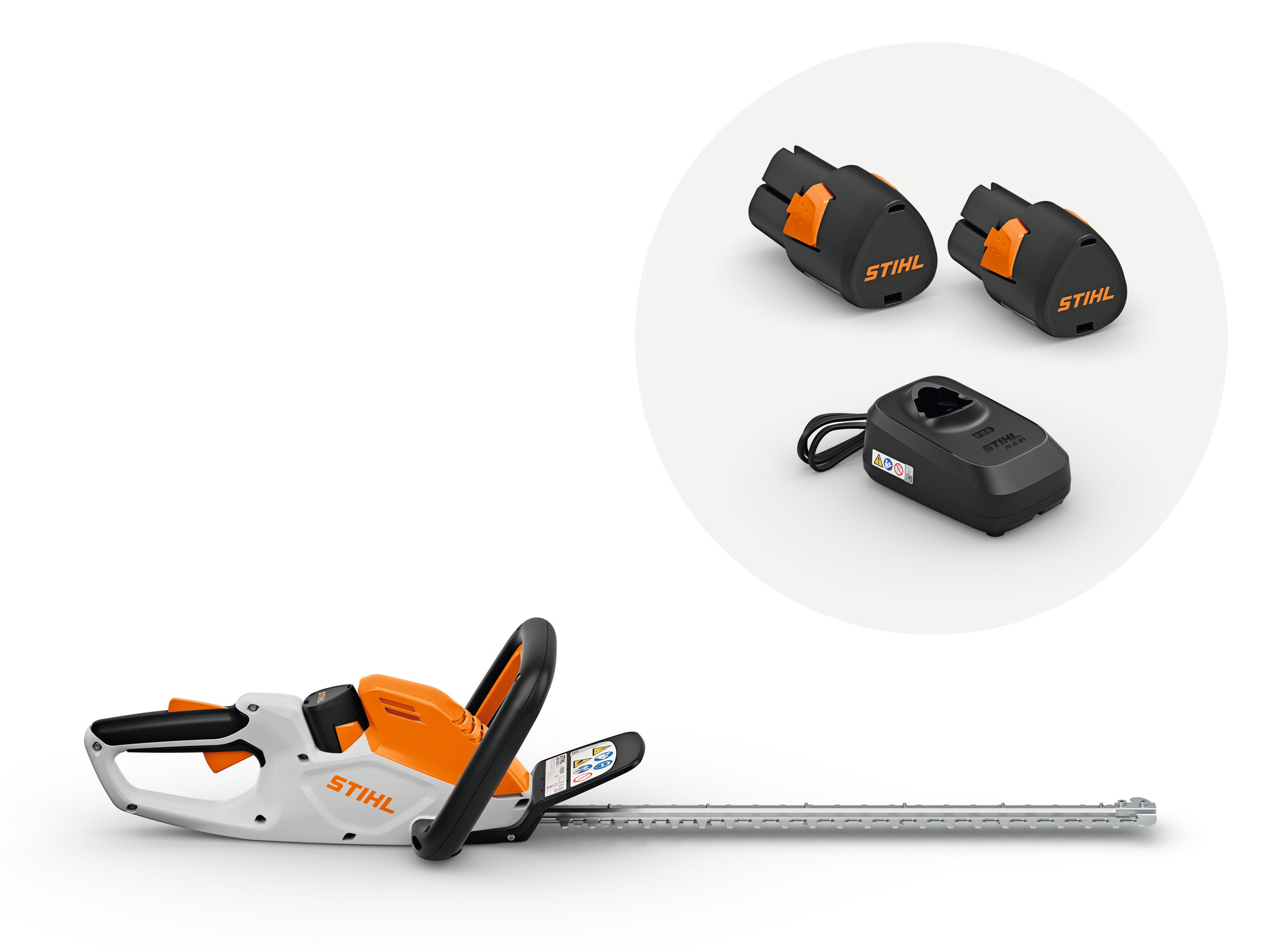 HSA 40 med 2x batteri AS 2 och laddare ALS 31