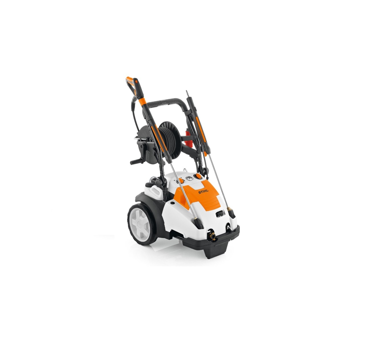STIHL RE 462 PLUS högtryckstvätt mot vit bakgrund